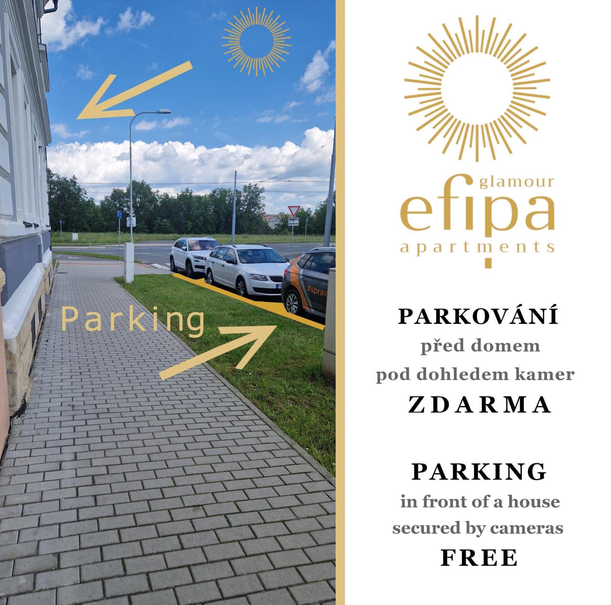Efipa Glamour Apartments Pilsen Exterior foto
